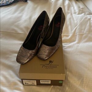 Prezioso Made in Italy Bronze Heels for Women